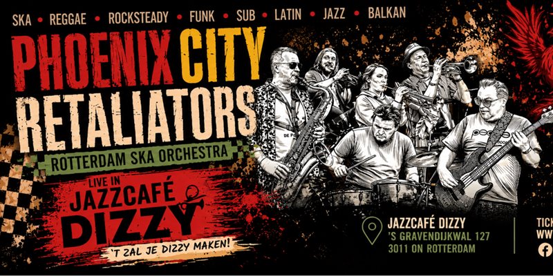 Phoenix City Retaliators - live at Jazzcafé Dizzy Rotterdam 
