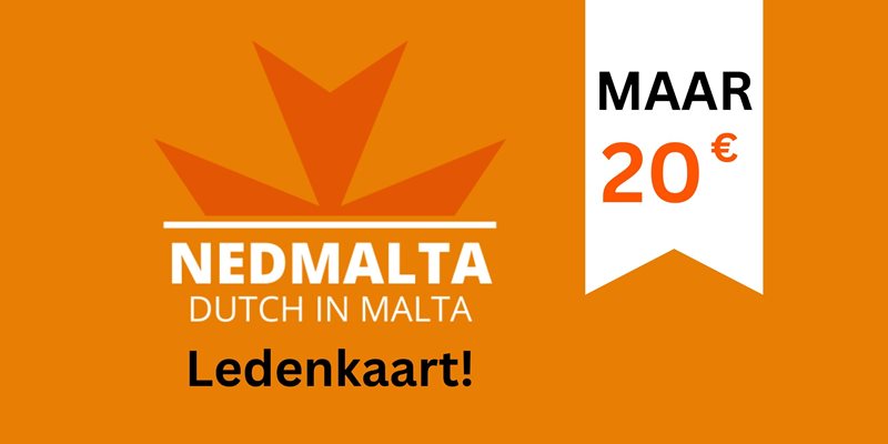 NedMalta Ledenkaart