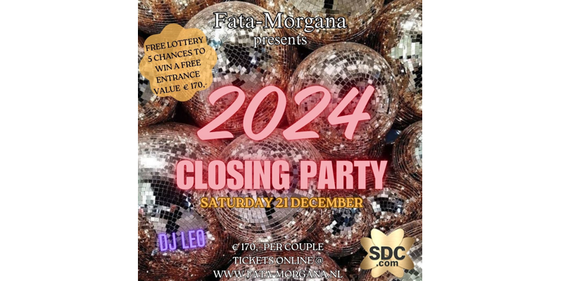 2024 Closing Party Zaterdag 21-12-2024