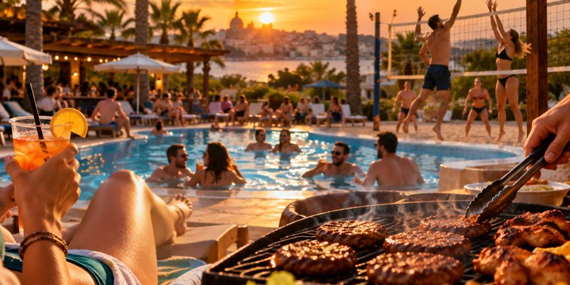 POOL, BBQ & KARAOKE – NOG ÉÉN KEER GENIETEN VAN DE MALTESE Z