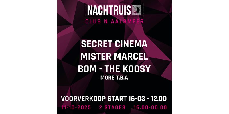 NACHTRUIS - 11 oktober 2025