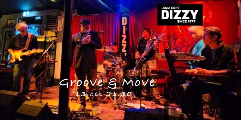 Groove & Move - live at Jazzcafé Dizzy 13-10-2026