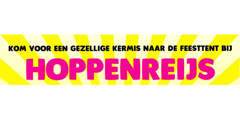 Feesttent Hoppenreijs Kermis Drempt