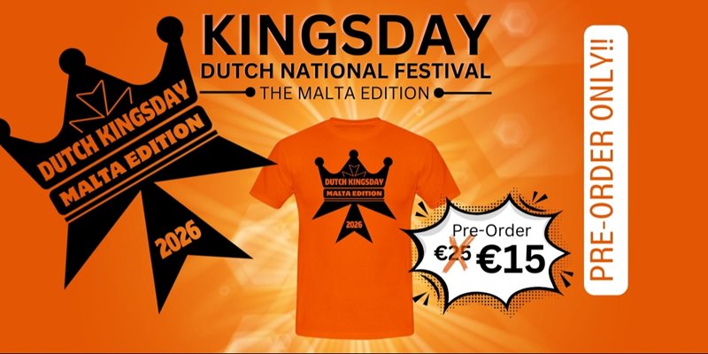 Official T-Shirt – Dutch Kingsday