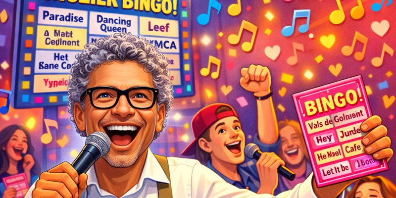 Amazing Meezing Muziek Bingo De Heren van Aswin