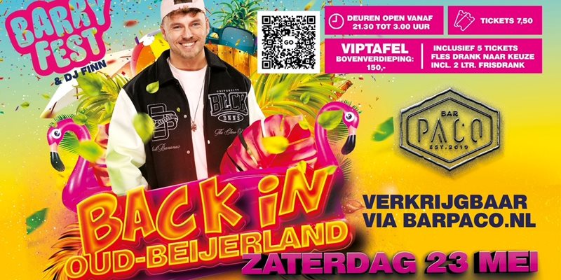 BarryFest Back in Oud Beijerland