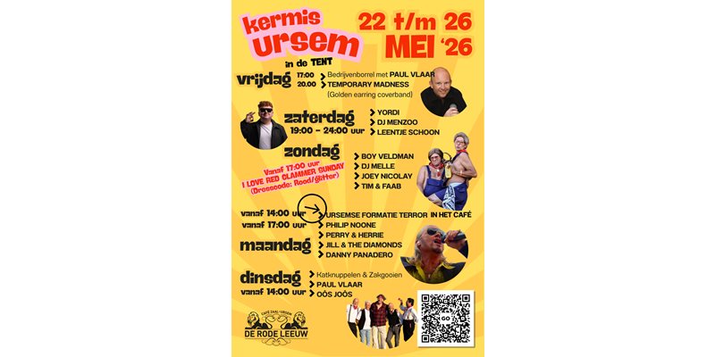 Kermis Rode Leeuw Ursem 2026