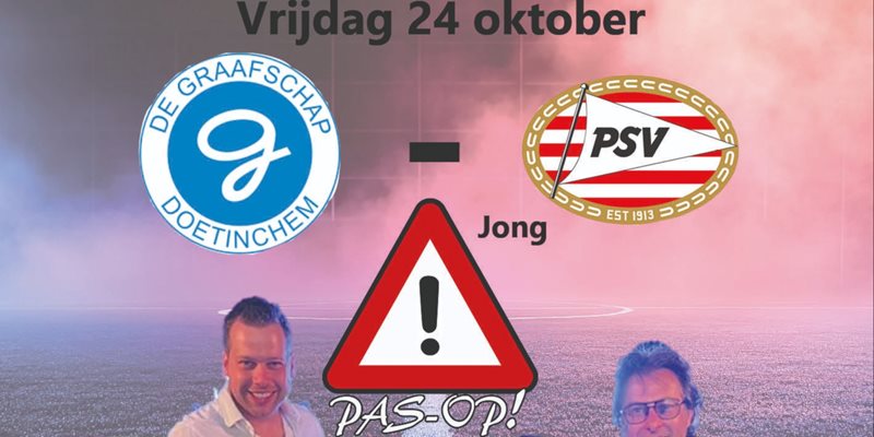 Bolkers Busticket Graafschap - Jong PSV 24 oktober 2025