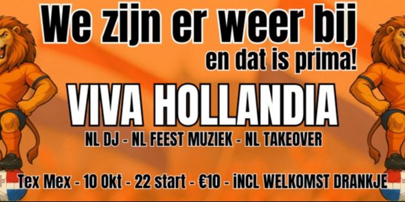 Victory Party – The Dutch Way @ Tex-Mex