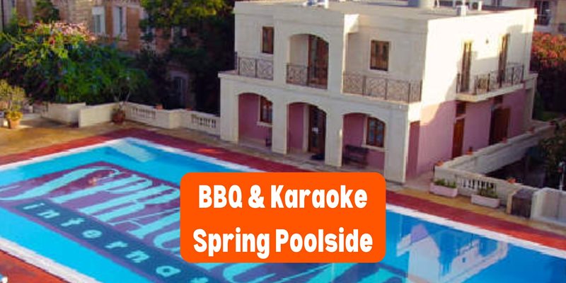 Poolside Spring BBQ