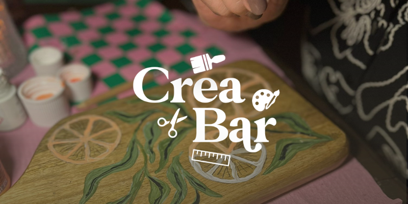 Crea Bar: Borrelplank beschilderen