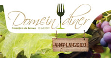 CANCELLED: Domein Diner 2019 "unplugged"