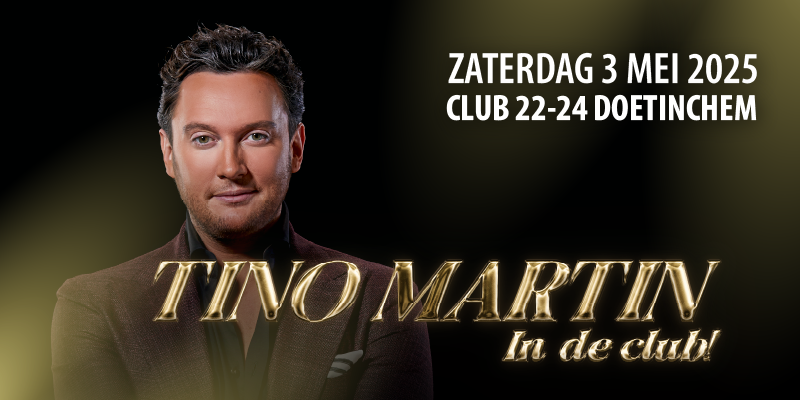 Tino Martin in de club