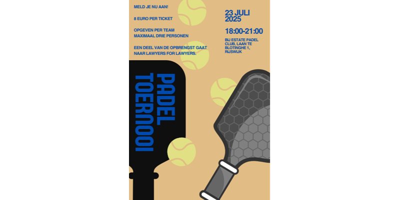 Padeltoernooi 2025 