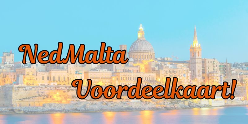 NedMalta voordeelkaart