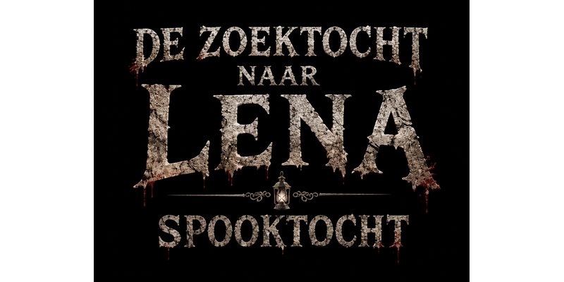 DE ZOEKTOCHT NAAR LENA - Spooktocht