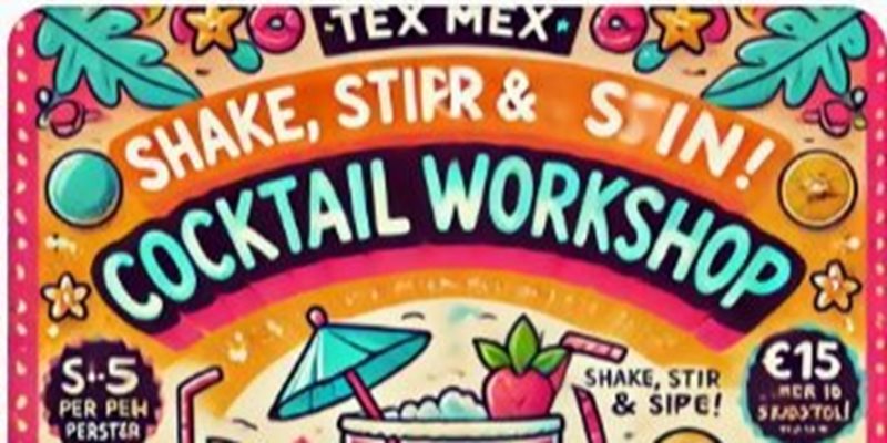  Cocktail Workshop bij Tex Mex Paceville