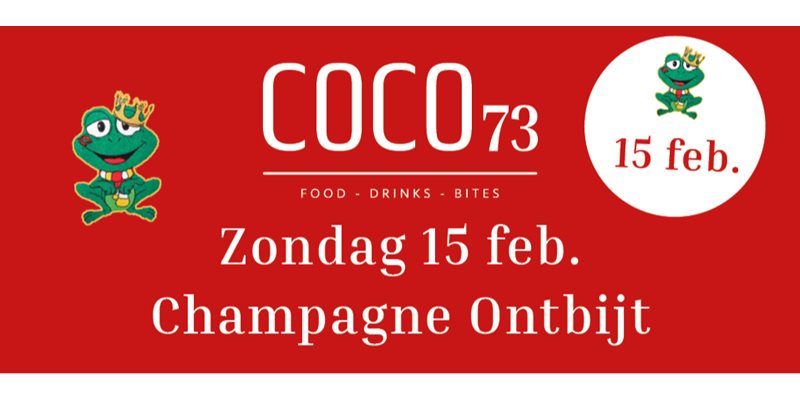 15/02  CoCo's Champagne Ontbijt 