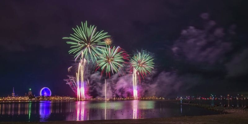 Vuurwerk party Reuring Hoorn