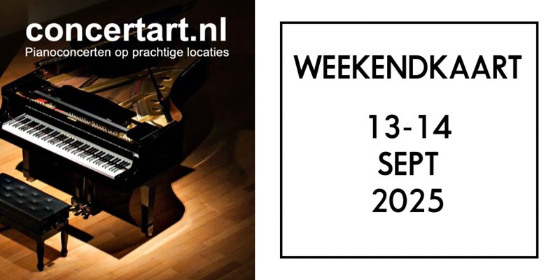 WEEKENDKAART  13-14 SEPT