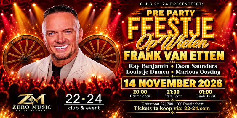 Feestje op Wielen met Frank van Etten