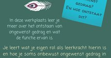 Werkplaats Gedrag in de klas