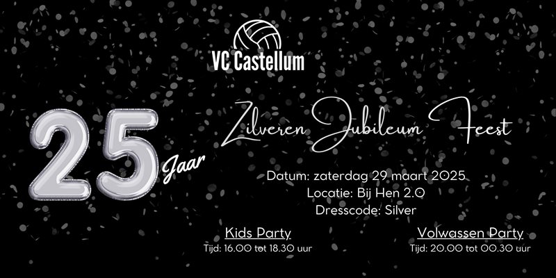 Jubileumfeest VC Castellum 2025