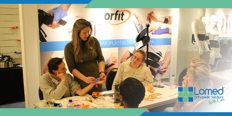 Vervolgcursus spalken (Orficast + plaatmateriaal Orfit)