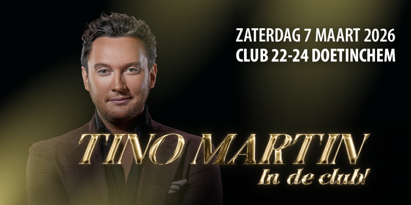 Tino Martin in de club 