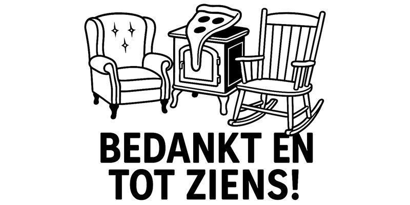 Bedankt en tot ziens!