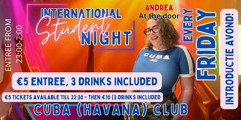 Student Night 4 Sept
