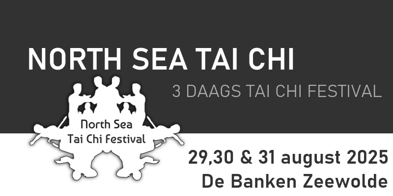 North Sea Tai Chi Festival 2025 - 3 dagen kamperen in tent