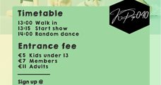 Kpop leerlingen show