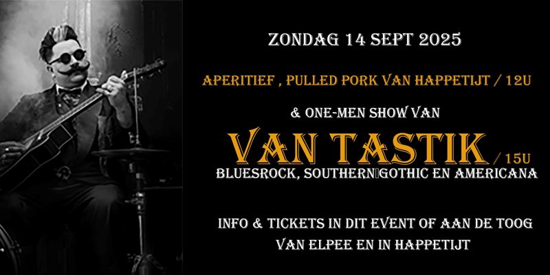 Happetijt en Elpee met Pulled Porc en Van Tastik live