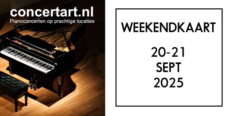 WEEKENDKAART  20-21 SEPT