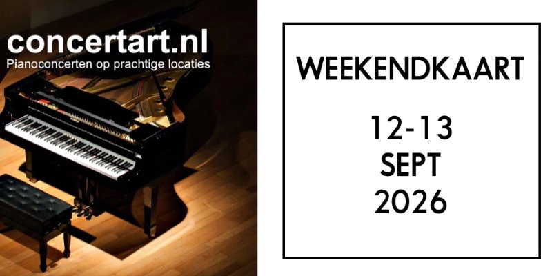 Weekendkaart  12-13 Sept