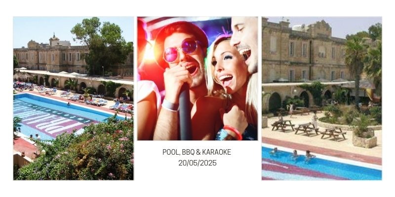 Pool, BBQ & Karaoke @ Sprachcaffe (Dinsdag 20 mei)