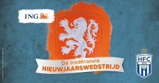 Nieuwjaarswedstrijd Koninklijke HFC 7 januari 2017 