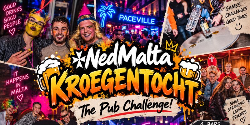 NedMalta Kroegentocht – The Pub Challenge!